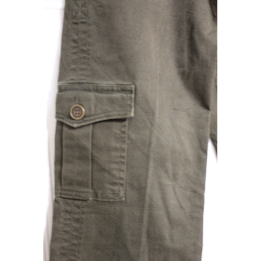 Sanctuary Womens Olive Green Wide Leg Cargo‎ Pants with Belt *SZ 31 - Picture 4 of 7